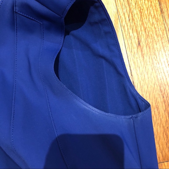 Elie Tahari Marley blue sleeveless sheath dress - Picture 6 of 8